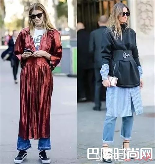 冬日里的中长裙搭配_今冬最时髦的搭配 穿上裙装既潮又暖