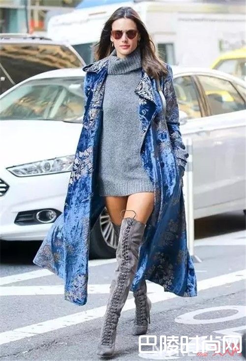 冬日里的短裙搭配_今冬最时髦的搭配 穿上裙装既潮又暖