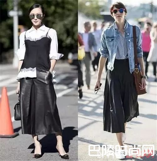 冬日里的中长裙搭配_今冬最时髦的搭配 穿上裙装既潮又暖