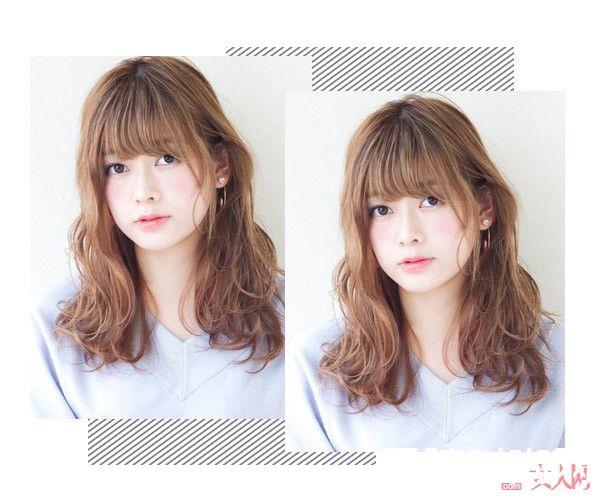 金棕色发色_发色