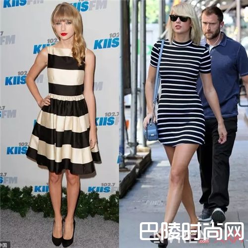 细条纹衣服搭配_“土精”的春天来了 这几招搭配让你变得更美丽