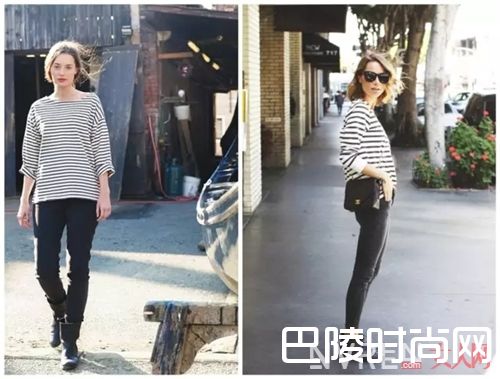 经典单品之条纹T恤_别花冤枉钱了 这些开春单品依然还在流行着