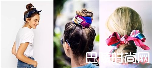 将丝巾当做腰带头巾_这个春天 你需要条印花丝巾点缀你的美