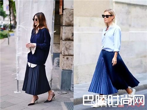 最耀眼的百褶裙_四款裙装搭配 让你在各种聚会中脱颖而出!