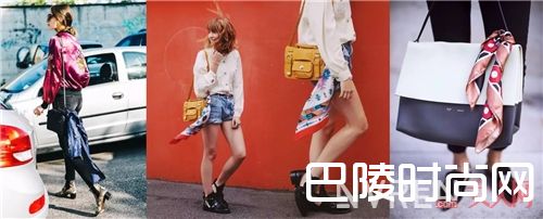 将丝巾当做腰带头巾_这个春天 你需要条印花丝巾点缀你的美