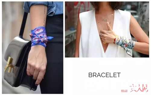 将丝巾当做腰带头巾_这个春天 你需要条印花丝巾点缀你的美