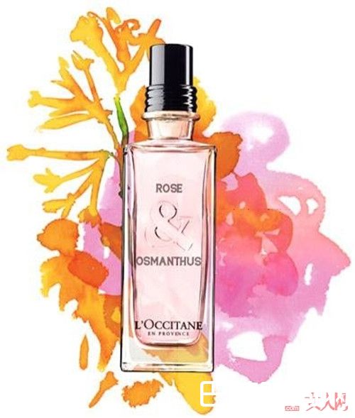 欧舒丹格拉斯玫瑰&桂花淡香氛香水_“花”开万点黄 让我微醺在桂花香氛中