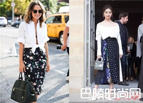 印花服饰的基础搭配_今年春天流行开满花的衣服 真的美爆了！