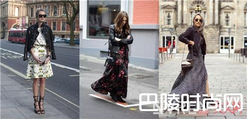 印花同色系搭配_今年春天流行开满花的衣服 真的美爆了！