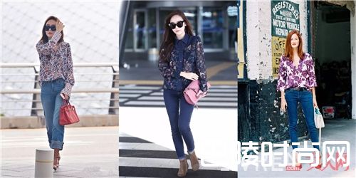 印花服饰的基础搭配_今年春天流行开满花的衣服 真的美爆了！