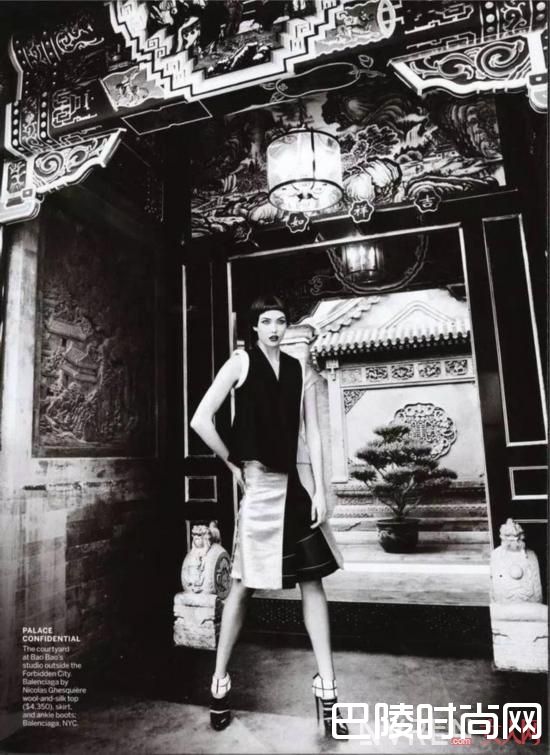 西方对中国风的解读_中国风走向国际 她们却穿成了另一种时尚