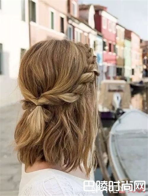 刘海编发造型_头发长度好尴尬 这样打理照样让你时髦飞起!