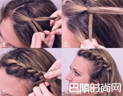 刘海编发造型_头发长度好尴尬 这样打理照样让你时髦飞起!