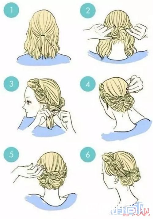 仙女盘发造型_头发长度好尴尬 这样打理照样让你时髦飞起！