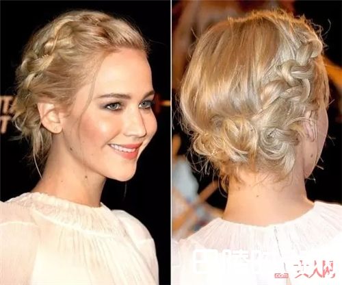 仙女盘发造型_头发长度好尴尬 这样打理照样让你时髦飞起！