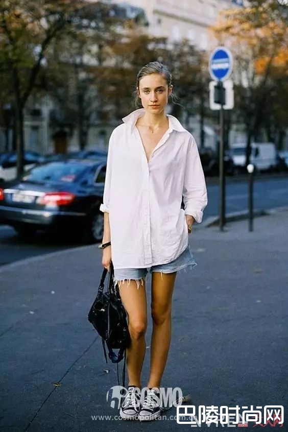 oversized卫衣/长袖子+球鞋_百穿不腻小白鞋，永远不会出错的穿搭公式