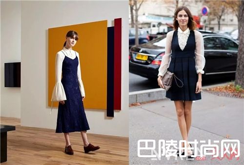 衬衫搭配吊带裙_2017开春就用衬衫+裙子 时髦又有女人味！