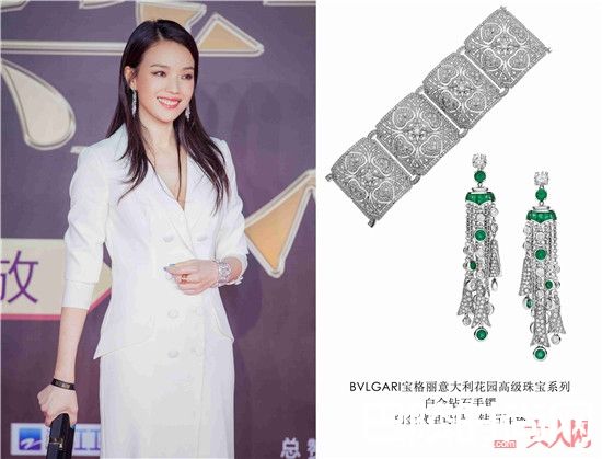 舒淇的珠宝搭配_众明星新片上映忙宣传 珠宝配搭成亮点