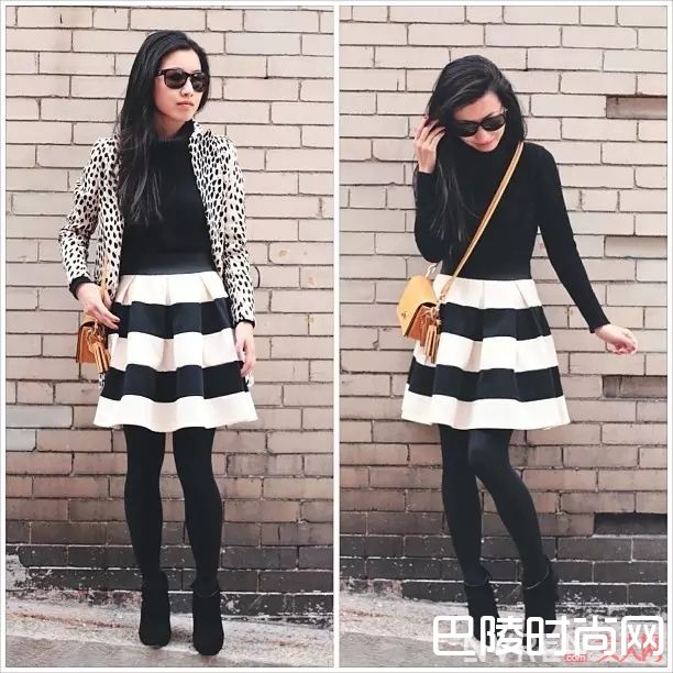 印花半裙短半裙_女人春天约会这样穿，让直男欲罢不能