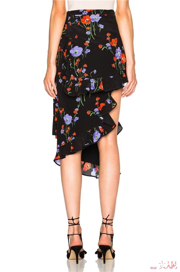 春天约会穿印花 Midi skirt