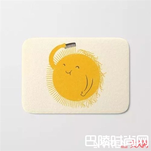 Society6小清新浴垫简介_春季流行单品来袭 一鼓作气美丽到底