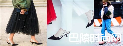 猫跟鞋的强势回归_有了这5双新款单鞋 让你从初春美到夏末！