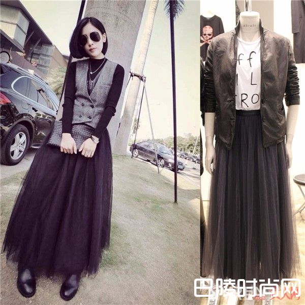 春天约会穿纱裙 