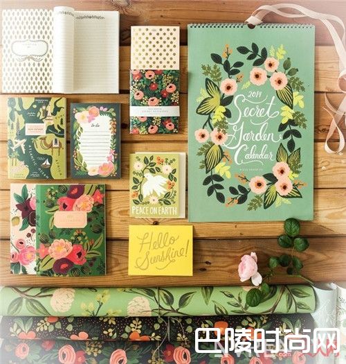 Rifle Paper Co纸品品牌简介_春季流行单品来袭 一鼓作气美丽到底