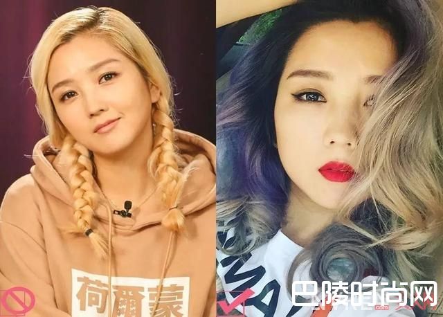 明星发色对比_什么发色最显白？什么发色最适合？2017的流行发色都在这里了！