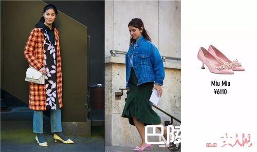 猫跟鞋的强势回归_有了这5双新款单鞋 让你从初春美到夏末！