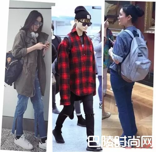 时髦运动款双肩包_双肩包翻身！打造时髦路线 