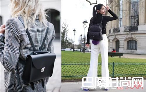 时装包变体双肩包_双肩包翻身!打造时髦路线