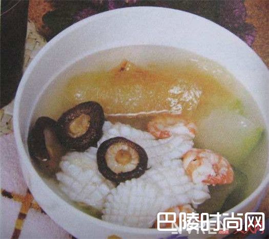 海鲜冬瓜汤+糙米饭_七种减肥晚餐让你一月暴瘦10斤 夏天将至也无所畏惧