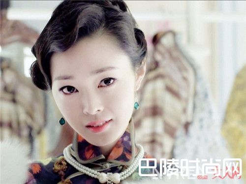 宋轶的民国造型_刘诗诗民国发型风情万种 流量小花偏爱手推波纹