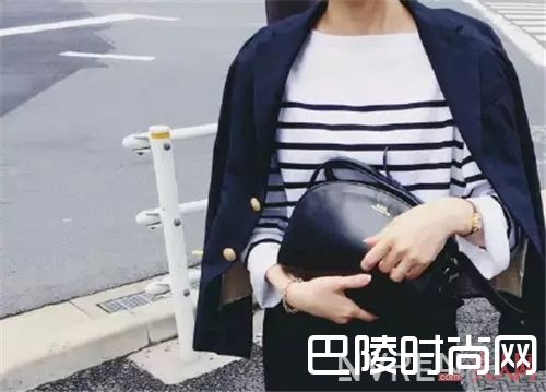 SAINT JAMES T恤搭配_基础款升级穿搭 给乱穿衣“加点料”