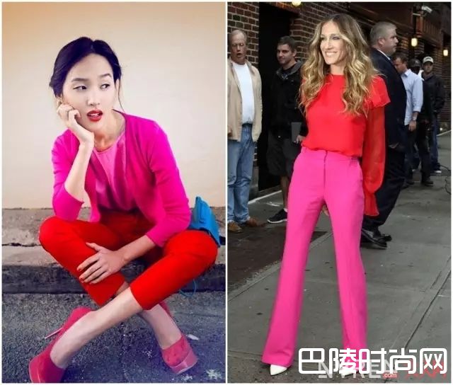 枚红色搭配_想要显得年轻？据说搭配这四种颜色就可以了！