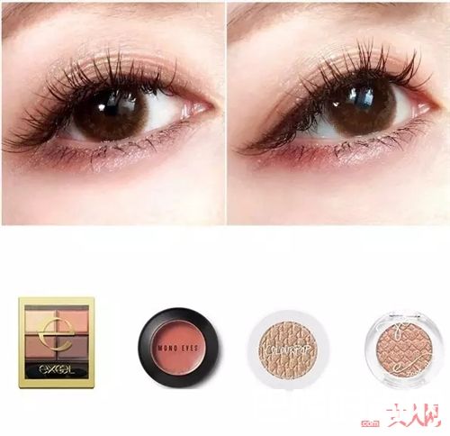 亮泽西柚色眼妆_化个桃花眼妆 做“四里八乡”最美的小仙女