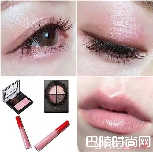 甜美裸粉色眼妆_化个桃花眼妆 做“四里八乡”最美的小仙女