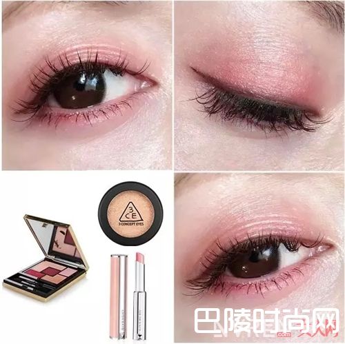 甜美裸粉色眼妆_化个桃花眼妆 做“四里八乡”最美的小仙女