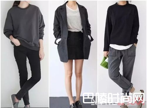 新黑色木炭灰搭配_想要显得年轻？据说搭配这四种颜色就可以了！