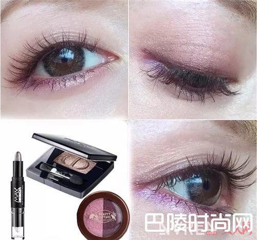 醉人香芋色眼妆_化个桃花眼妆 做“四里八乡”最美的小仙女