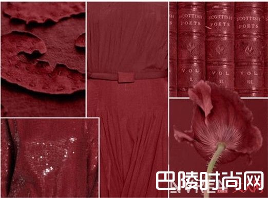 Maroon褐红色_2017年春夏女装十大流行色 总有一款适合你