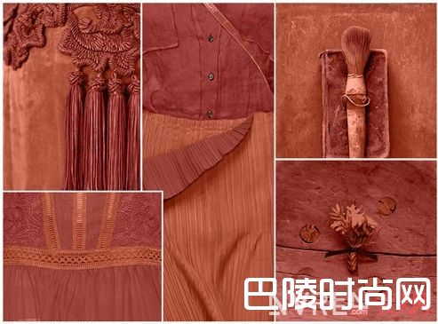 Chili Powder铜橙色_2017年春夏女装十大流行色 总有一款适合你