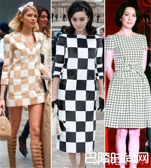 V领拼接格子连衣裙怎么穿出少女感_春季必败时髦达人心水推荐 高级又舒适必败单品有哪些