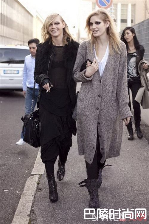 衬衫式开衫如何搭配_今年流行怎么穿 早春穿件长款针织开衫显高又显瘦