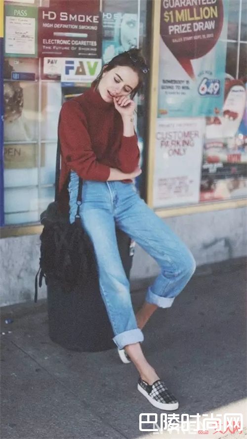 休闲牛仔烟管裤_腿不直大腿粗?你需要一件经典百搭的烟管裤!