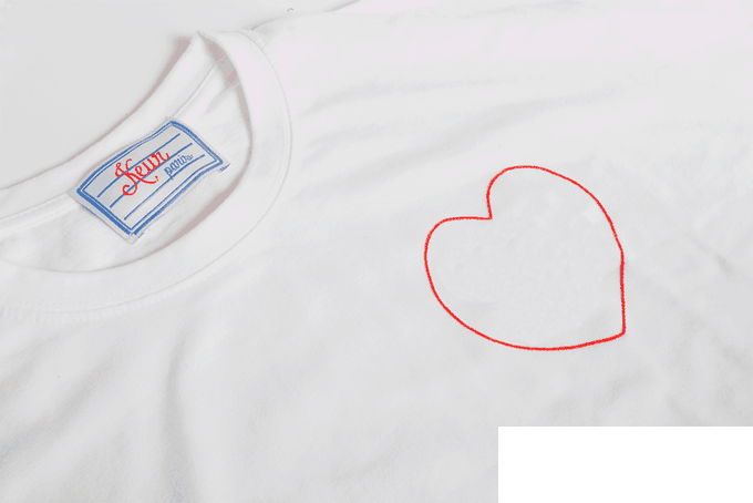 Keur paris刺绣Slogan t-shirt_春日物语 这些美好单品用来送自己永远不嫌多