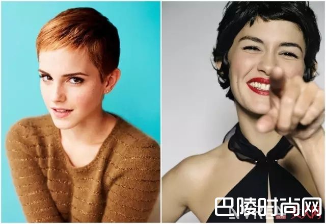 中庭与五官决定头发的蓬松度_觉得自己不适合短发？选对发型、学会打理，人人都能留短发