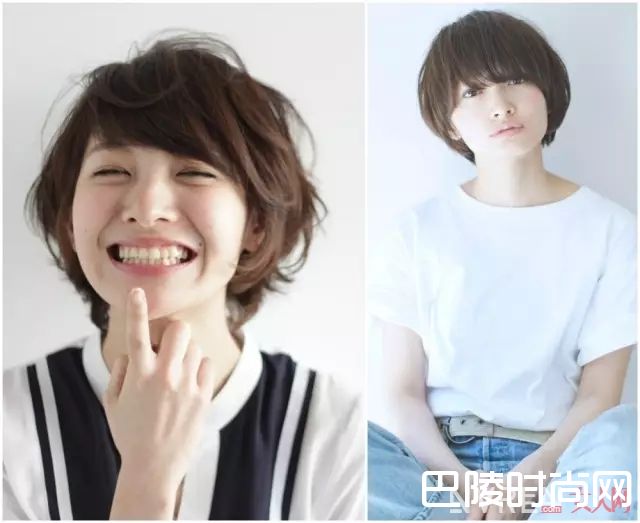 脸的宽窄决定头发线条的走向_觉得自己不适合短发？选对发型、学会打理，人人都能留短发