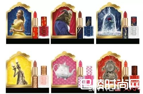 巴黎欧莱雅×美女与野兽口红_这些彩妆颜值超高 分分钟让你少女心爆棚